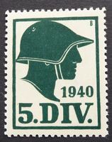 Soldatenmarken - Kommandostäbe 5.Div - Wi Kdo 47 - *