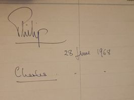 King Charles III & Prince Philip - handsigniert -