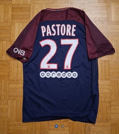 Paris Saint-Germain Heimtrikot #27 Pastore in Grösse M