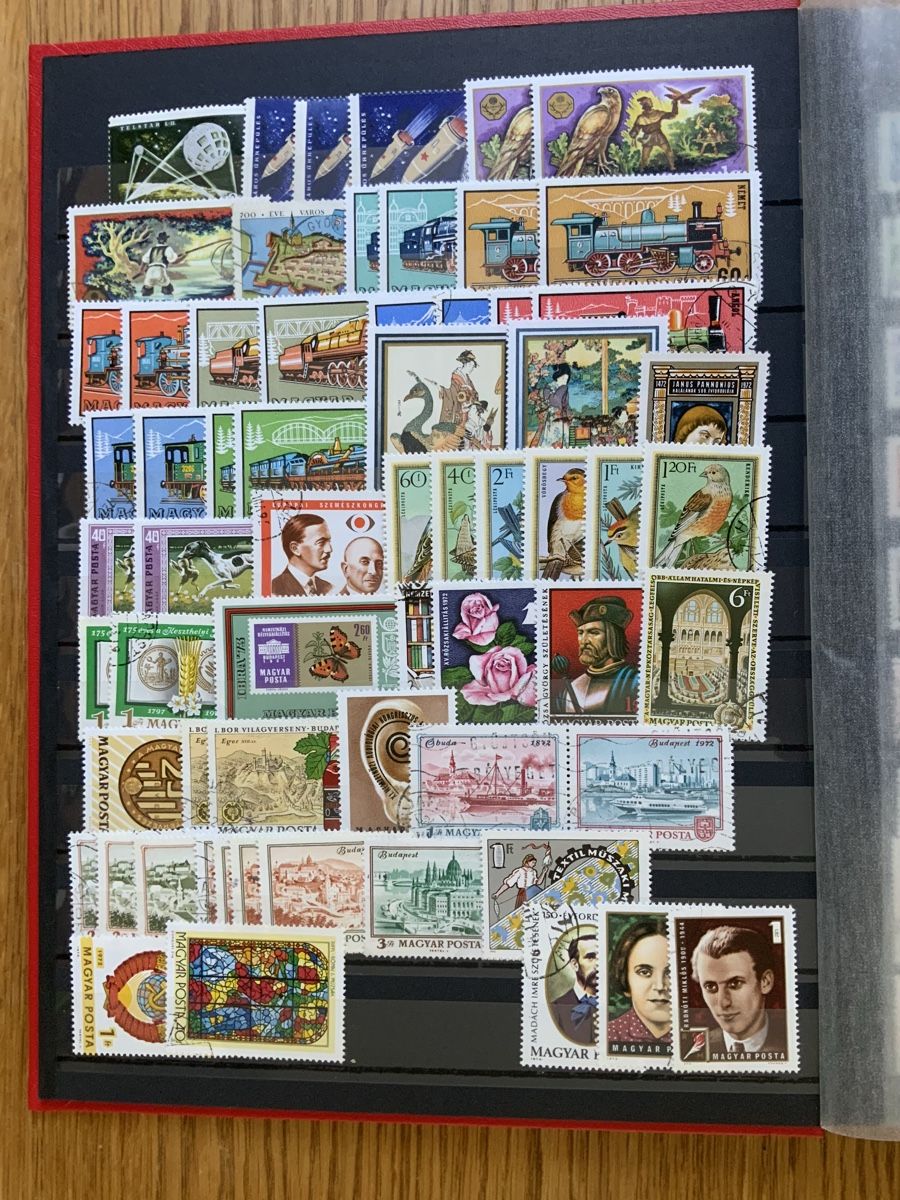 Tutti i francobolli: Briefmarken Album Ungarn – Usato da Binningen venduto da chr_cr5n 1