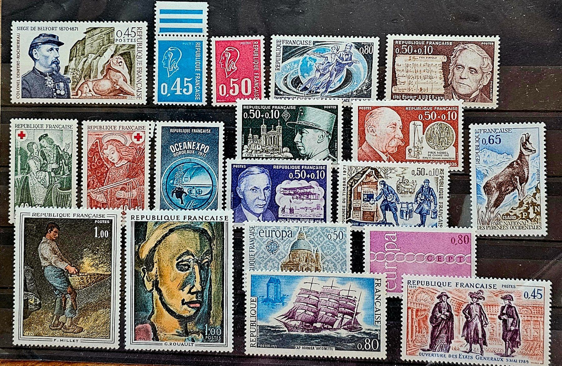 Tous les timbres: FRANCE timbres neufs ** – Neuf (Voir description) à Les Valettes par Nuba1