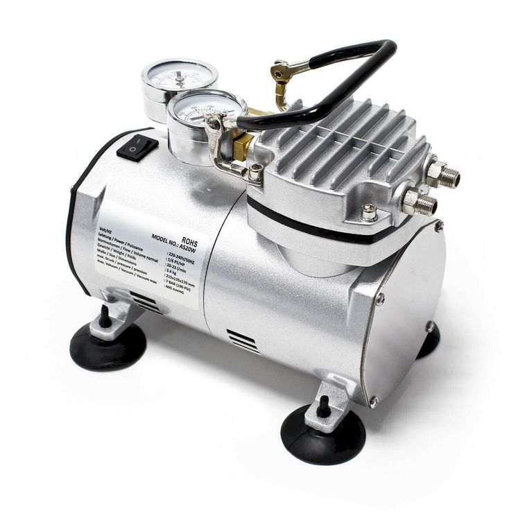 WilTec Airbrush Kompressor AS20W (Neu und originalverpackt) in ...