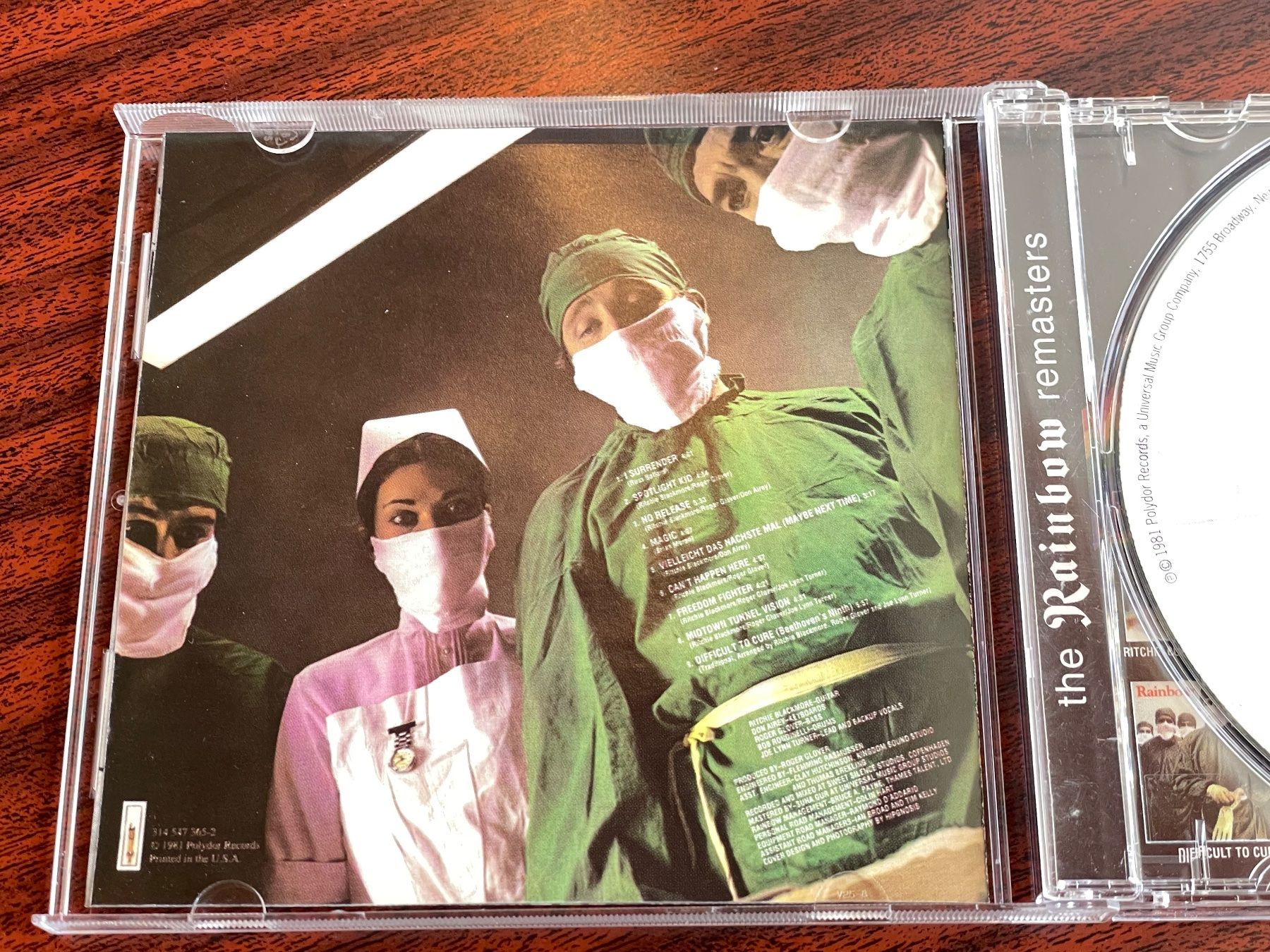 CD: Rainbow-Difficult To Cure - AOR - Top – Usato da Muri b. Bern venduto da AdidasCollector 2