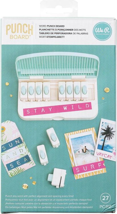 Word Punch Board : We R memory keepers NEUVE non ouverte (Neu und ...