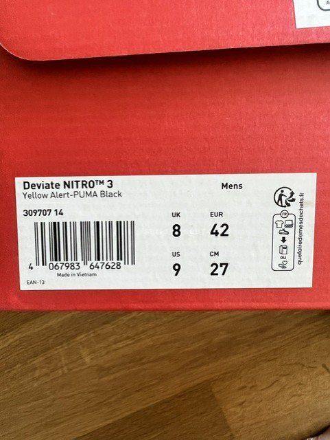 Puma Scarpe da uomo: Puma Nitro 3 Deviate running shoe - size 42 - brand new – Nuovo e nell'imballaggio originale da Weggis venduto da mar_fgl2 3