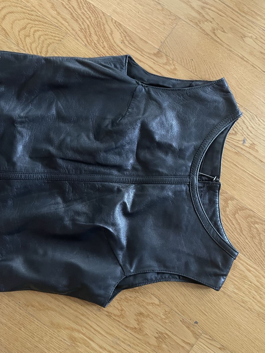 Kleider: Kleid Echtlederkleid schwarz Gr. S Lederkleid – Gebraucht aus Rüschlikon von Lajniii 1