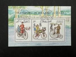 Fahrrad  Irland 1991 Block Erstag (A930)