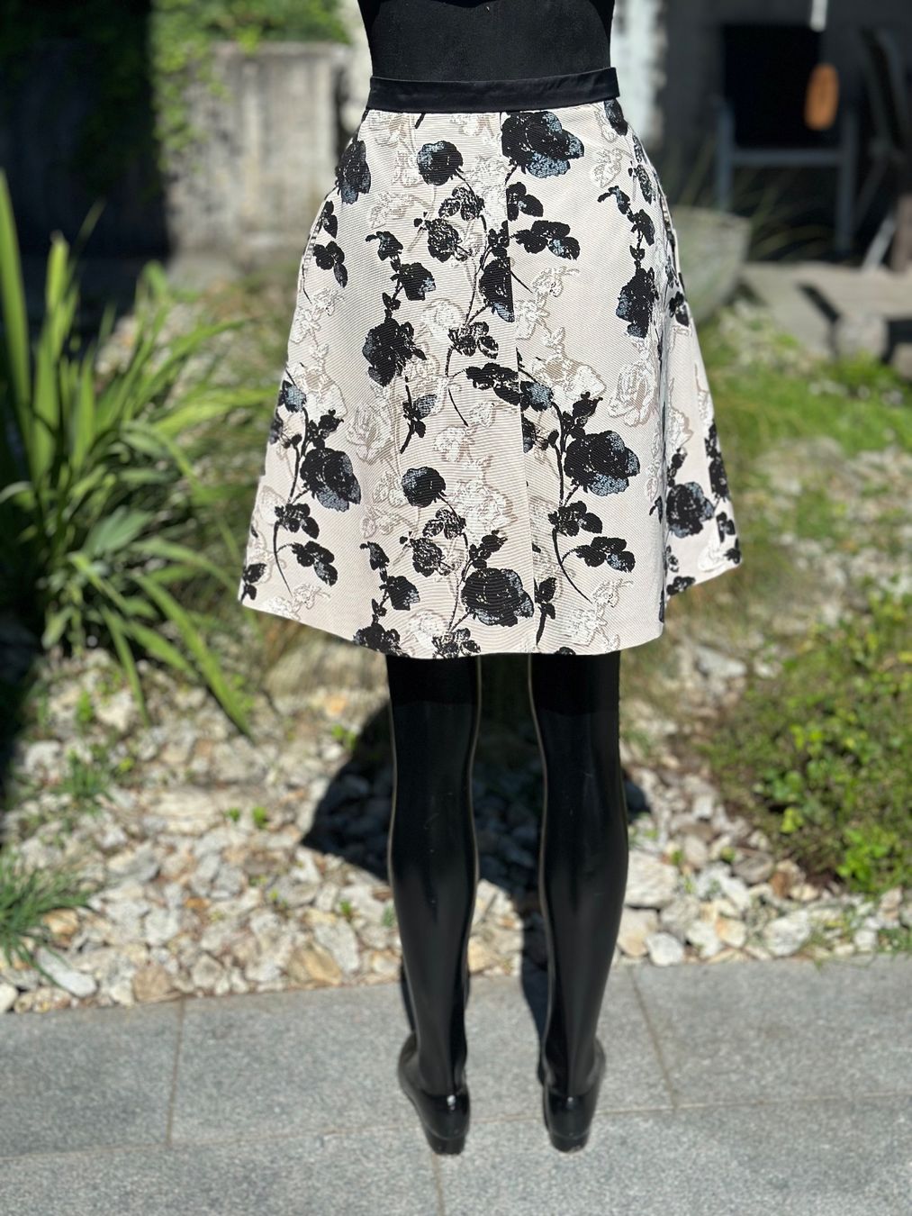 Max Mara Röcke: Floral Jacquard Skirt MaxMara Size M – Gebraucht aus Zufikon von Modestil365 9