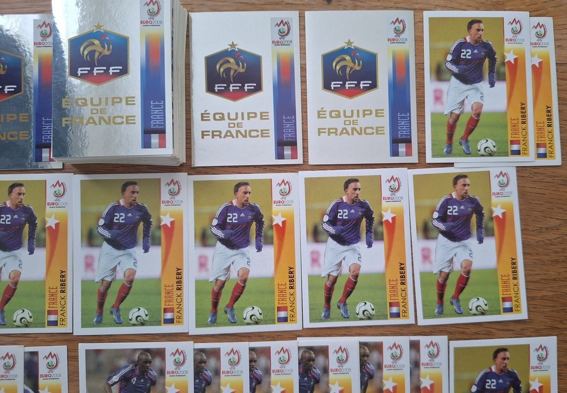 Panini Sammelbilder & Trading cards: Panini EM 2008 / 122x Team Frankreich – Gebraucht aus Horw von Zemmerli 2