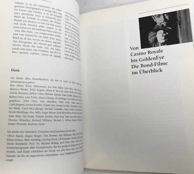 Libri: das grosse James Bond Buch – Usato da Zürich venduto da gigimai67 8