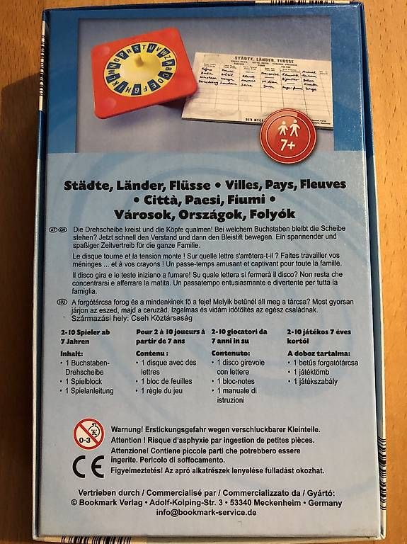 Giochi: Spiel: Städte, Länder, Flüsse – Nuovo (secondo la descrizione) da Gerlikon venduto da thi_q8ll 1