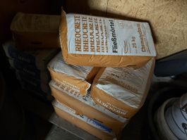 RHEOCRETE Fliessmörtel 25 kg neu 10 Stk
