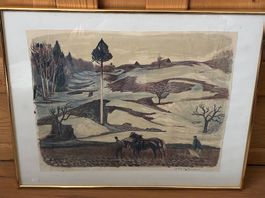 Winterlandschaft von Felix Hoffmann