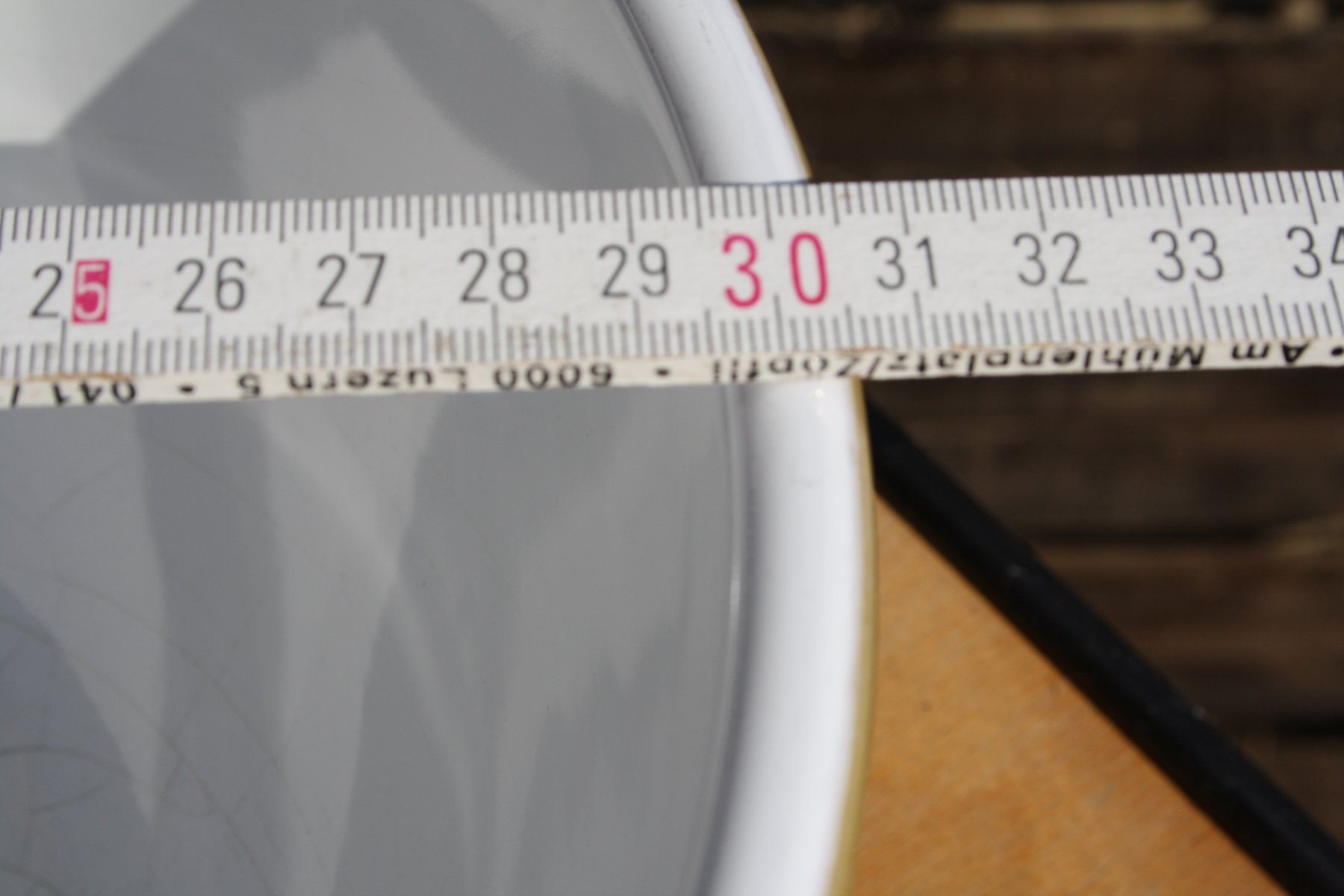Rössler Ciotole: RÖSSLER TEIGSCHÜSSEL 30 cm. VINTAGE – Usato da Wauwil venduto da Pneuedy 7