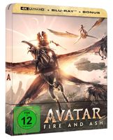 Blu - ray - Avatar: Fire and Ash - Steelbook 4K + Blu-ray