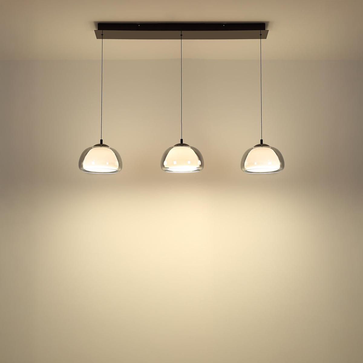 Lampadari & plafoniere: LED Pendelleuchte, CCT, 117 cm x 25 cm – Nuovo (secondo la descrizione) da Kreuzlingen venduto da Smart-Light 1