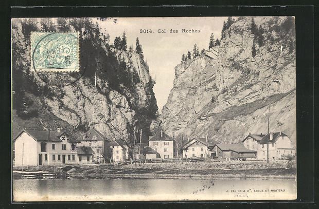 AK Col des Roches, Panorama, 1905 (Antik) in Berlin für CHF 5 – mit ...