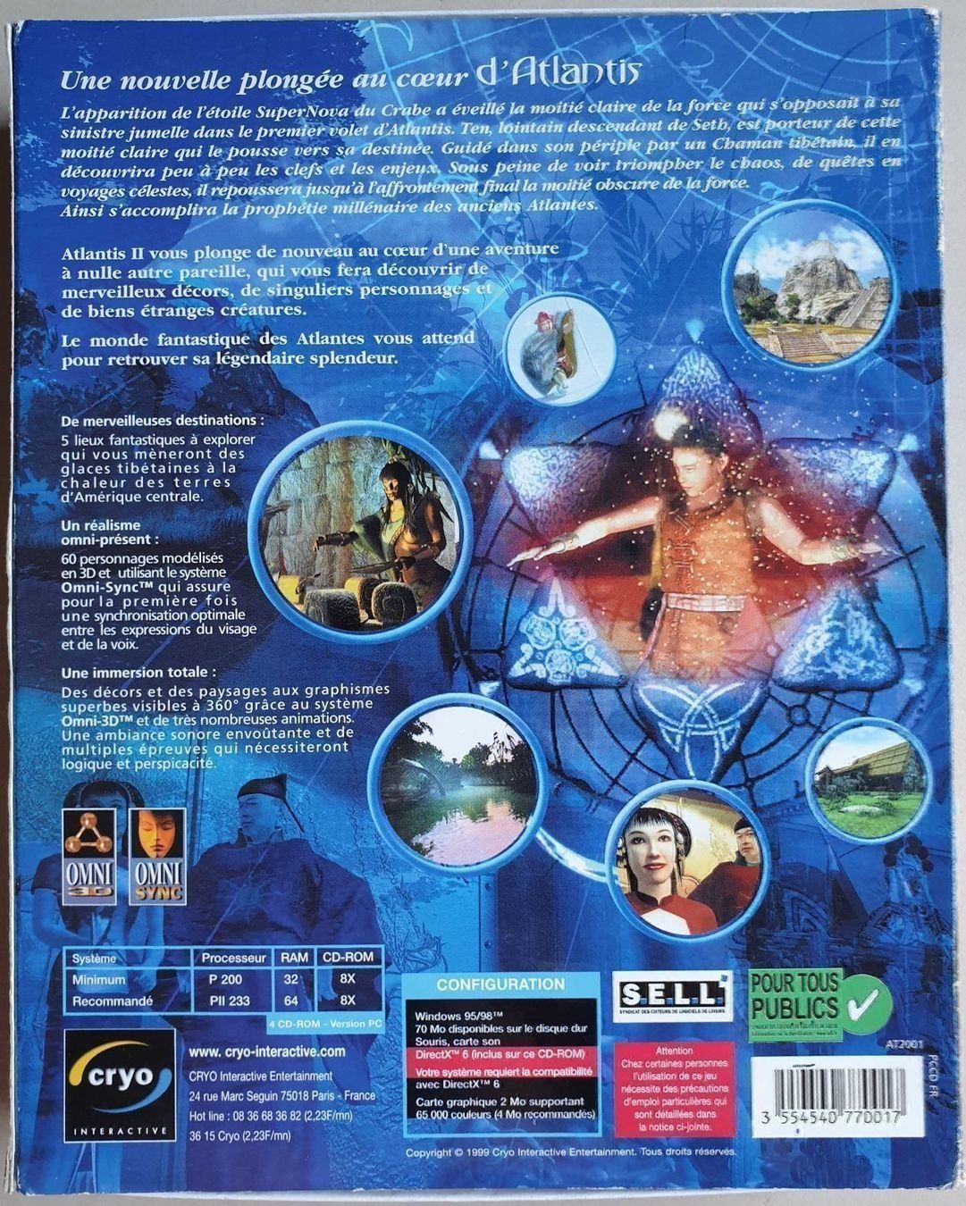 Microsoft Giochi: PC Big Box : Atlantis II – Usato da Froideville venduto da xXSebastienXx 1