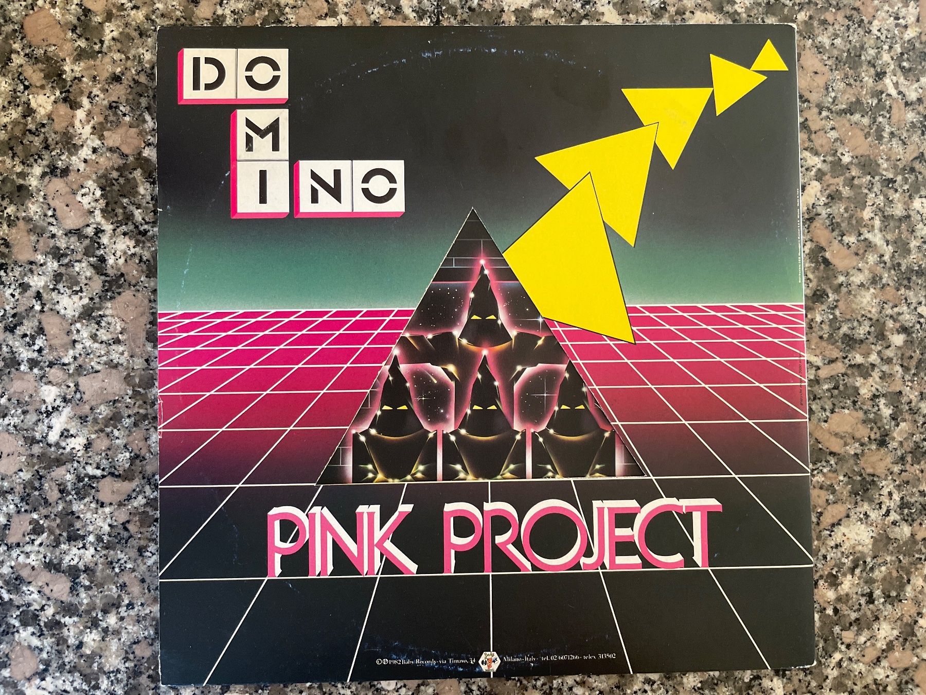 Dischi in vinile: M47/Pink Project - Domino – Usato da Frutigen venduto da Philippe_jsp 1