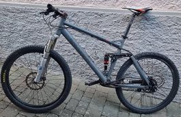 Mountain Bike mit Rohloff Nabenschaltung