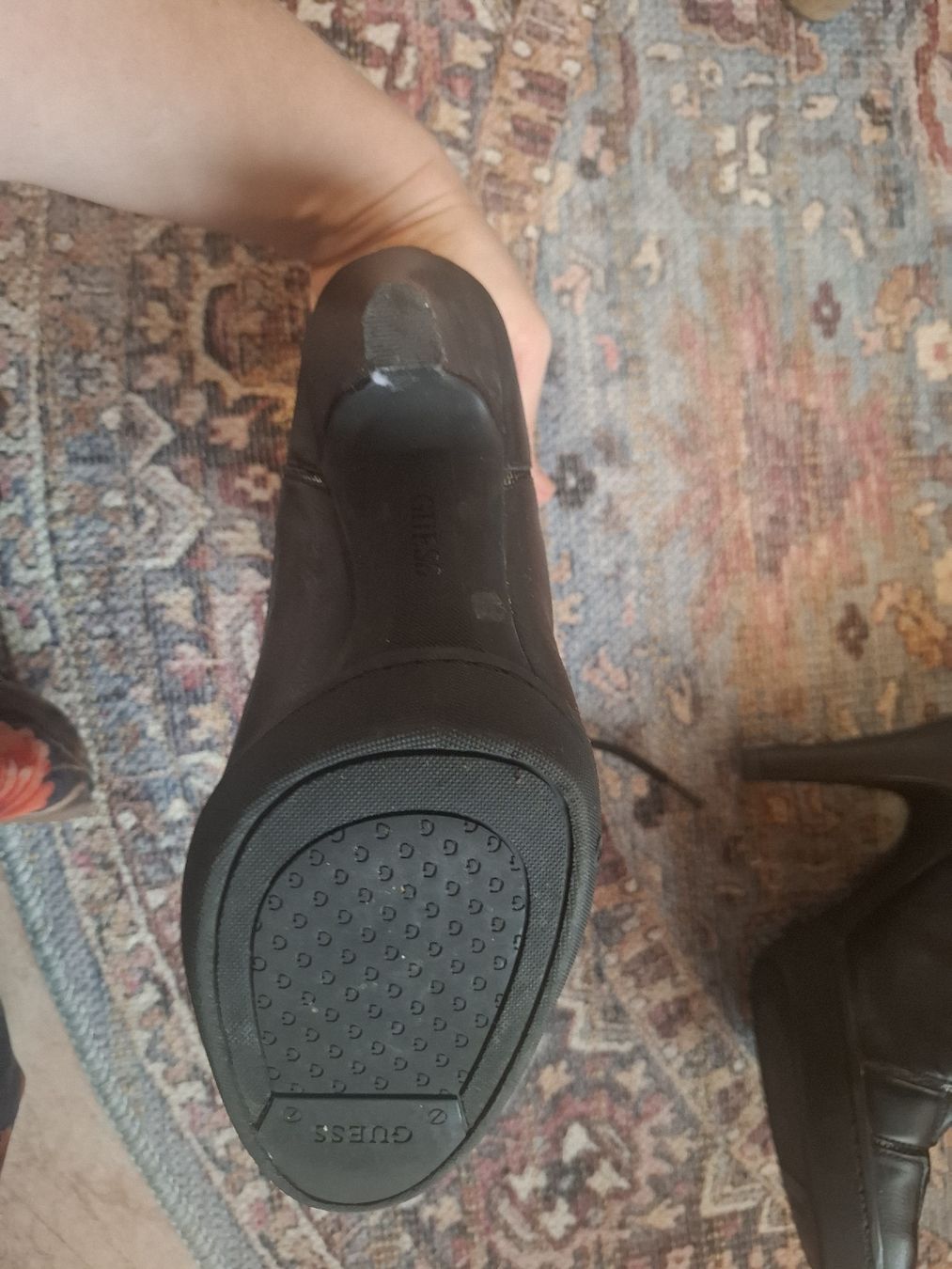 Guess Scarpe da donna: Guess High-Top Sneaker Heels, Schwarz, Grösse 39, – Usato da Urtenen-Schönbühl venduto da wirbelwind010 4