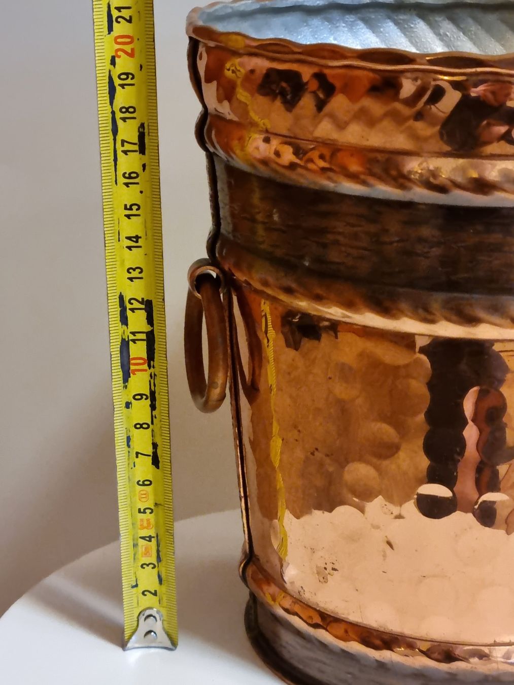 Altro: Kupfer Champagnerkühler Weinkühler Hammerschlag – Usato da Scharnachtal venduto da devin03 4