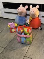 Peppa Wutz Plüschfiguren Spielzeug Set gebrauchter Zustand