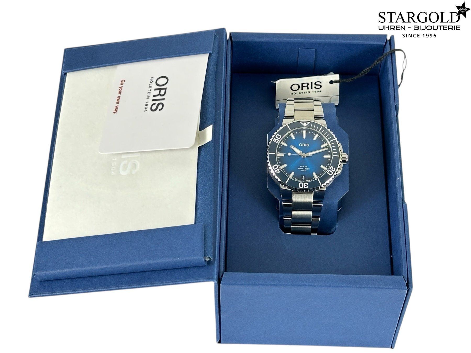 Oris Orologi: Oris Aquis Date - 01 400 7769 4135 – Usato da Zürich venduto da Stargold-Uhren 9