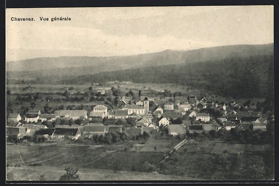 Cartes postales: AK Chevenez, Vue générale – D'occasion à Berlin par bartko-reher