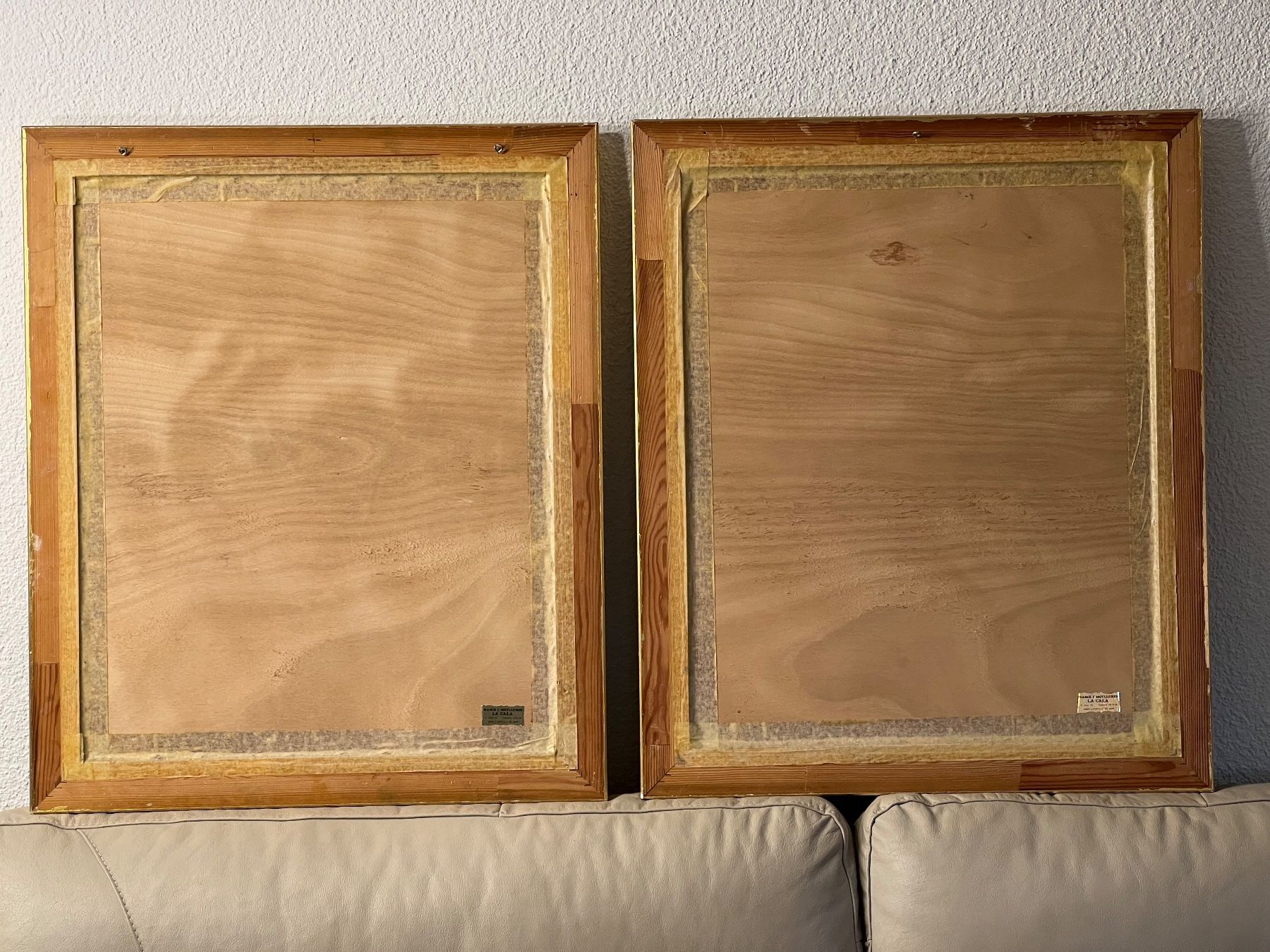 Gemälde: Zwei Impressionistische Elemente von BREHME! – Gebraucht aus Basel von pmART 8