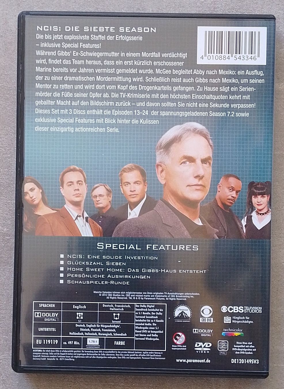 Alle DVDs: DVD NCIS Season 7.2 Disc four - six – Gebraucht aus Wohlen AG von salamanderspielwaren 1