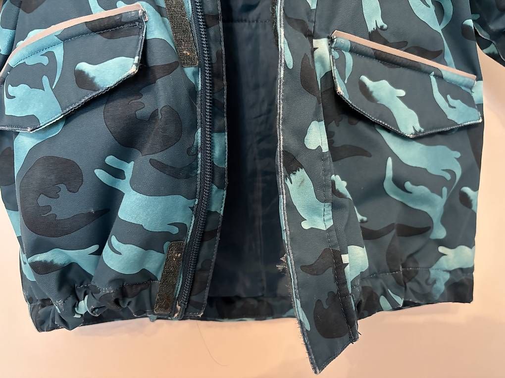 Giacche & Cappotti: REIMA Winterjacke Gr. 92, Grün  – Usato da Pfungen venduto da Chris12345678 2
