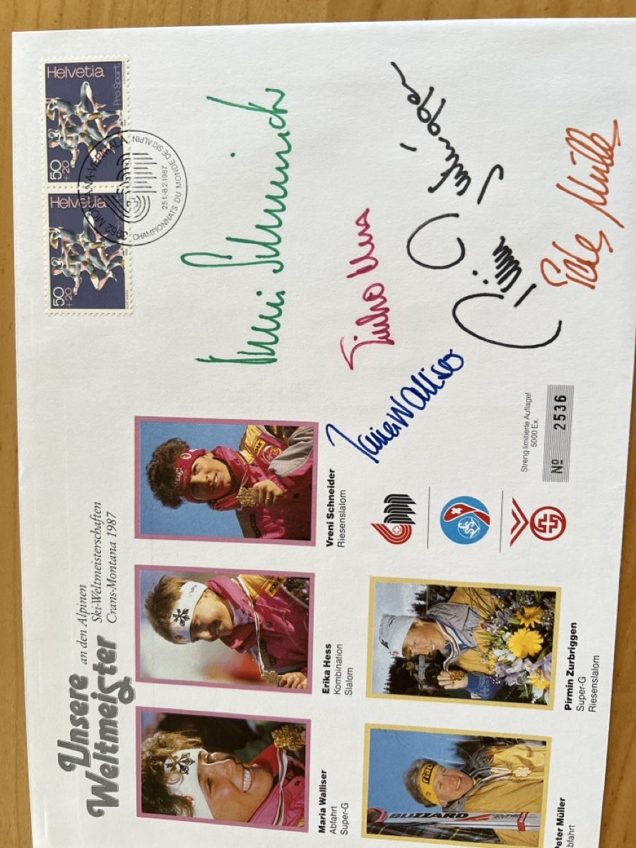 Alle Briefmarken: Briefmarkensammlung – Gebraucht aus Igis von Haupt48