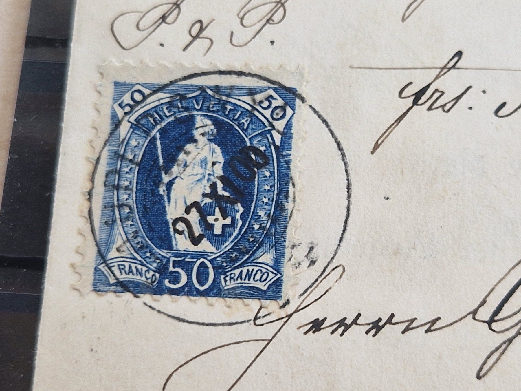 Alle Briefmarken: Stehende Helvetia, gute Stücke, ab 1.- – Gebraucht aus Burgdorf von Glossy01 4