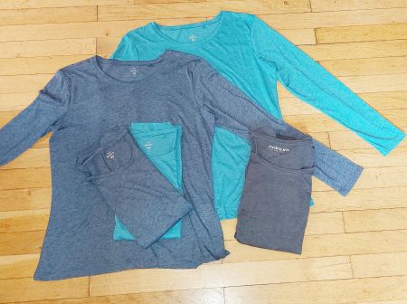 5 Longshirt für Damen Gr L    NEU