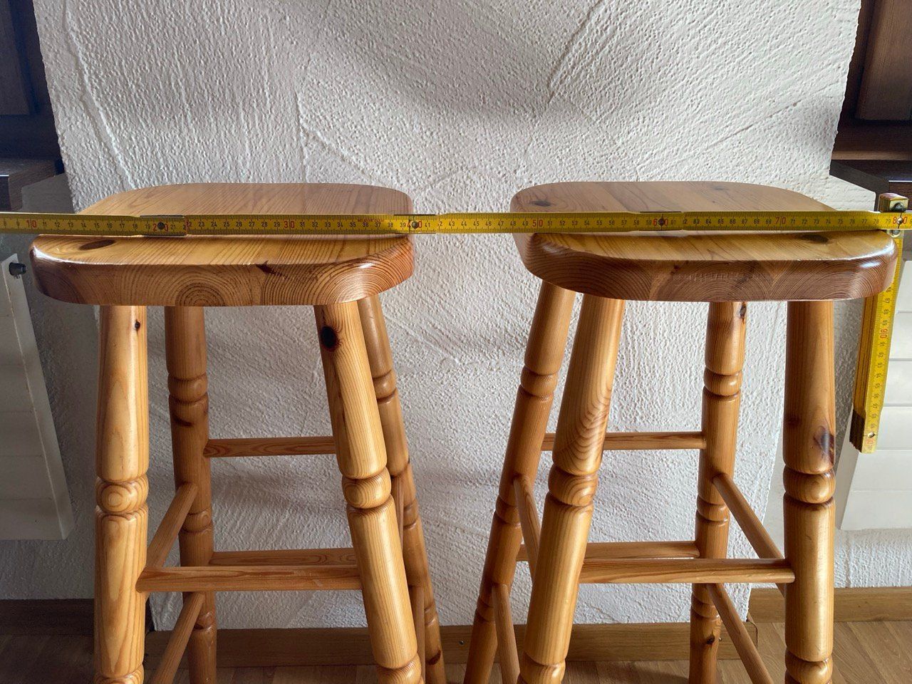 Sgabelli: 2 Barhocker Massivholz – Usato da Oberembrach venduto da Freeflute 3