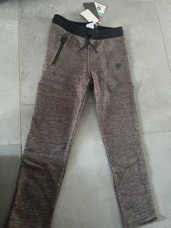 Neu Hummel Jogginghose Grösse 128 / Braune Hose / Kinder Som