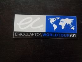 Original Eric Clapton 2006 World Tour Sticker