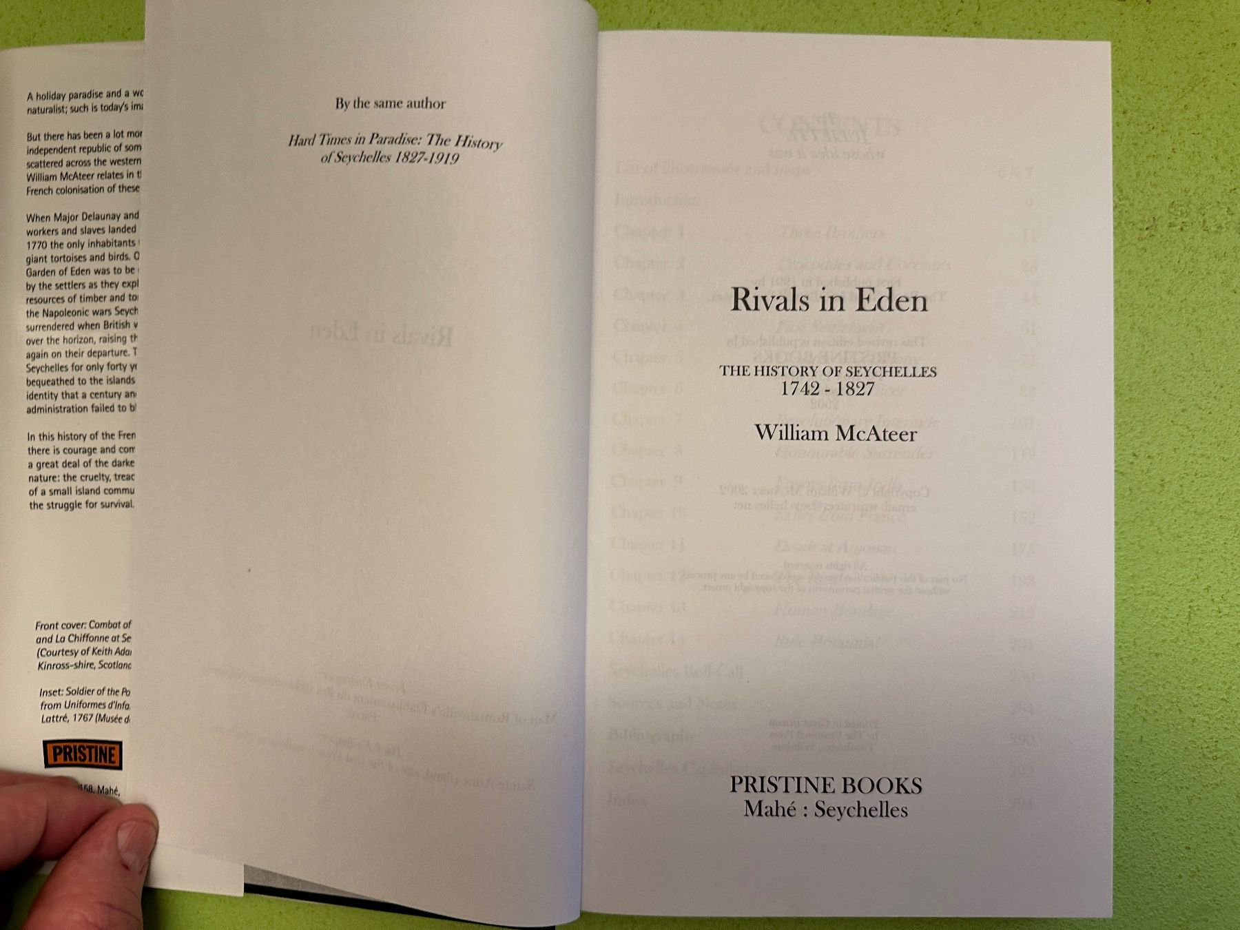 Libri: William McAteer: Rivals in Eden. – Usato da Zürich venduto da allp 2