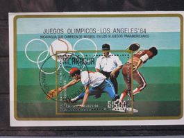 Niquragua 1984  Baseball WM Los Angeles  BL gest
