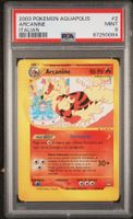 PSA 9 Arcanine / Arkani Aquapolis 2/147 Italian