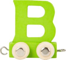 Buchstabenzug Wagen " B " bunt
