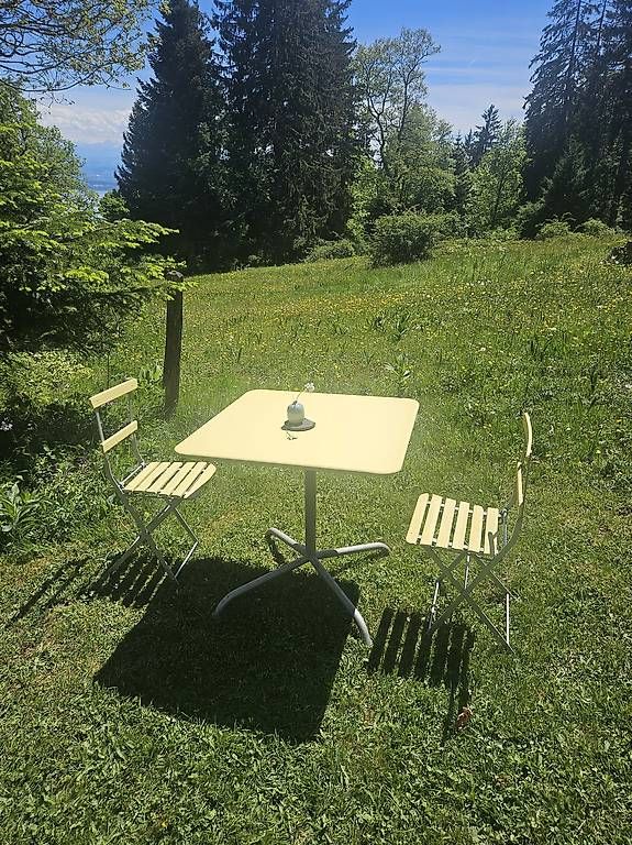 Bigla Set di tavolo e panche: Table de jardin BIGLA + 2 chaises – Usato da Rochefort venduto da matold