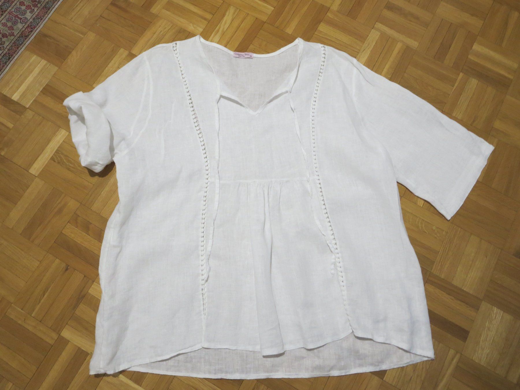 Blusen: Damen Leinen Bluse /Grösse X1/Large – Gebraucht aus Wallisellen von Arvenstube