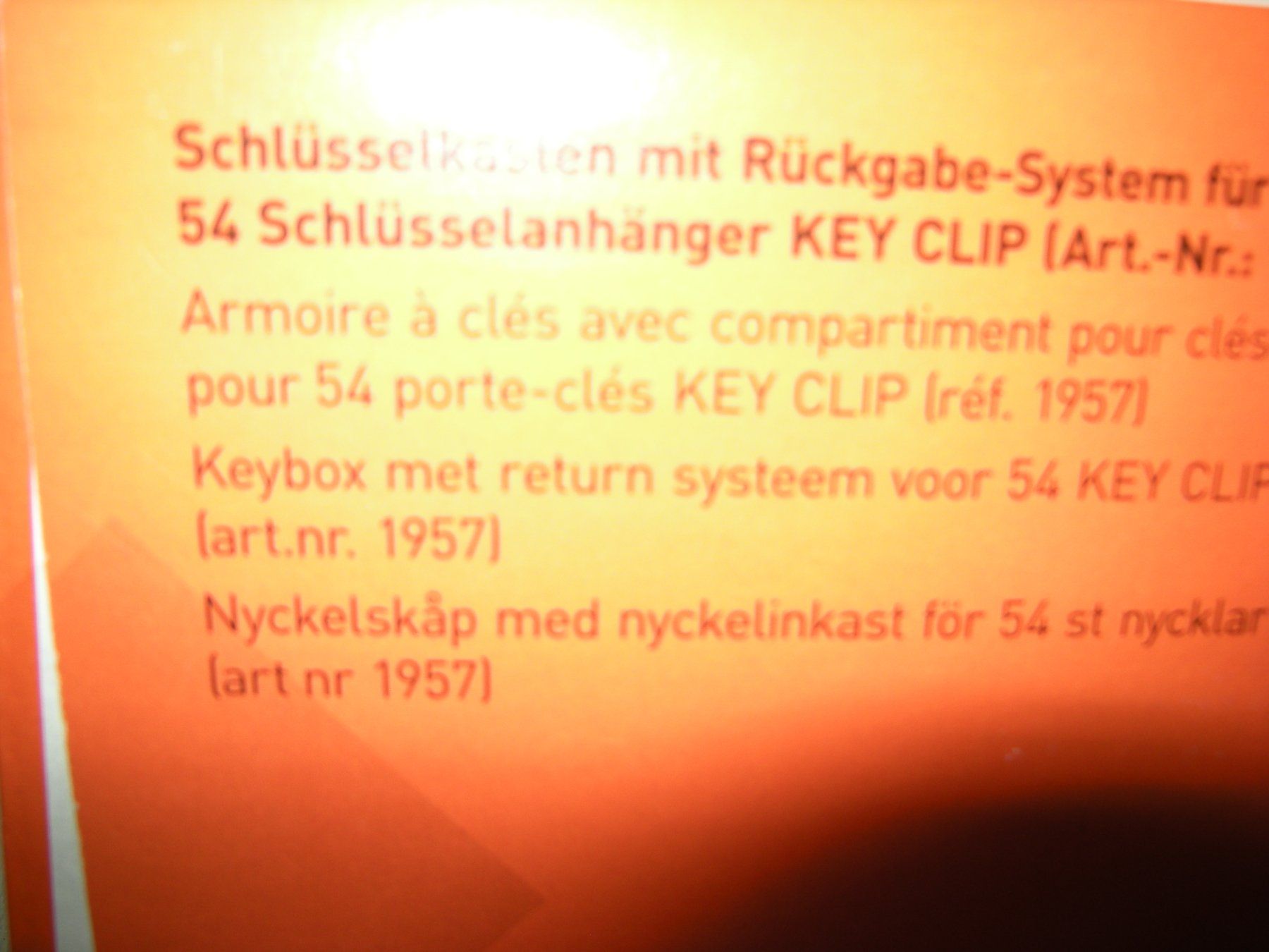 AluBox Altro per la casa: DURABLE KEY BOX Schlüsselkasten 54 Plus Rückgabe System – Nuovo e nell'imballaggio originale da Holziken venduto da Rupe 4