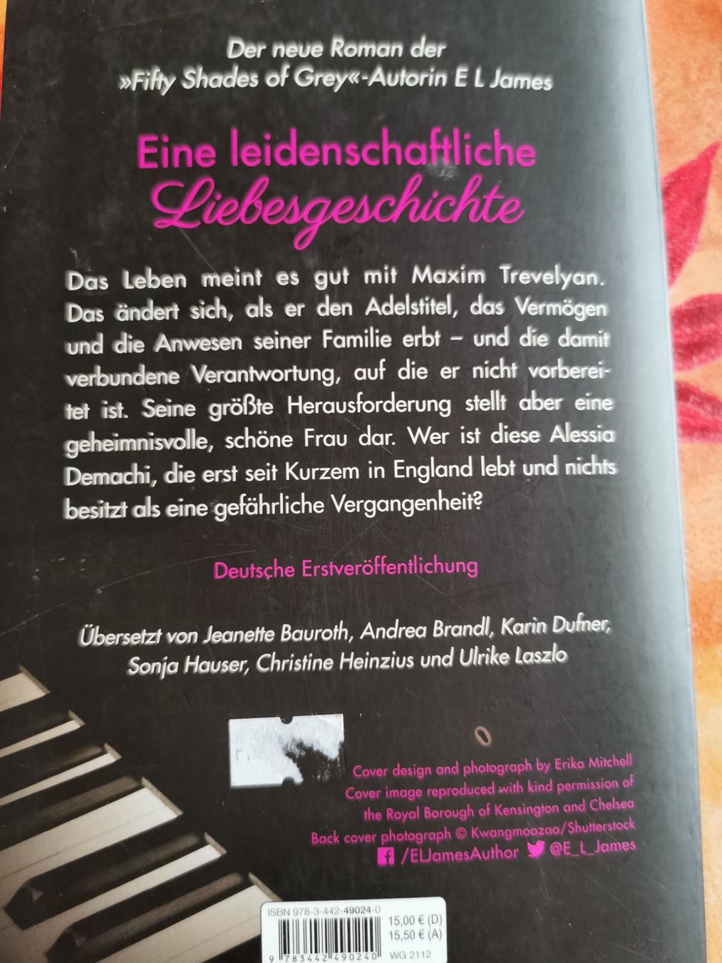 Livres: E.L. James, The Mister – D'occasion à Kölliken par mar5742 1