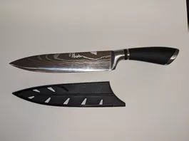 Küchenmesser mit Damaststahl-Optik