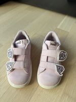 Puma Mädchenschuhe rosa mit Schmetterlingen Grösse 27 