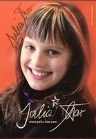 Julia Star Autogramm signiert Foto 10x15cm