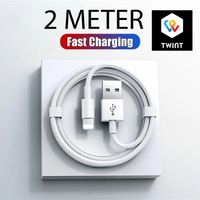 2m Ladekabel iPhone 7 8 SE Xs 11 12 13 14 Pro Max Lightning